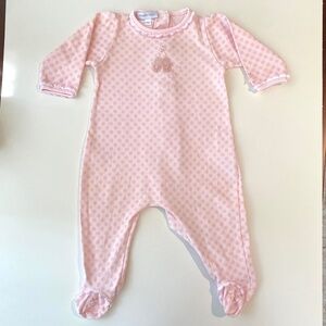 Magnolia Baby Girls l/s Ballet Slipper Onesie Excellent Condition